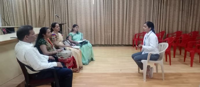 Campus interview for students of MA - II, Organised by Department of Psychology..