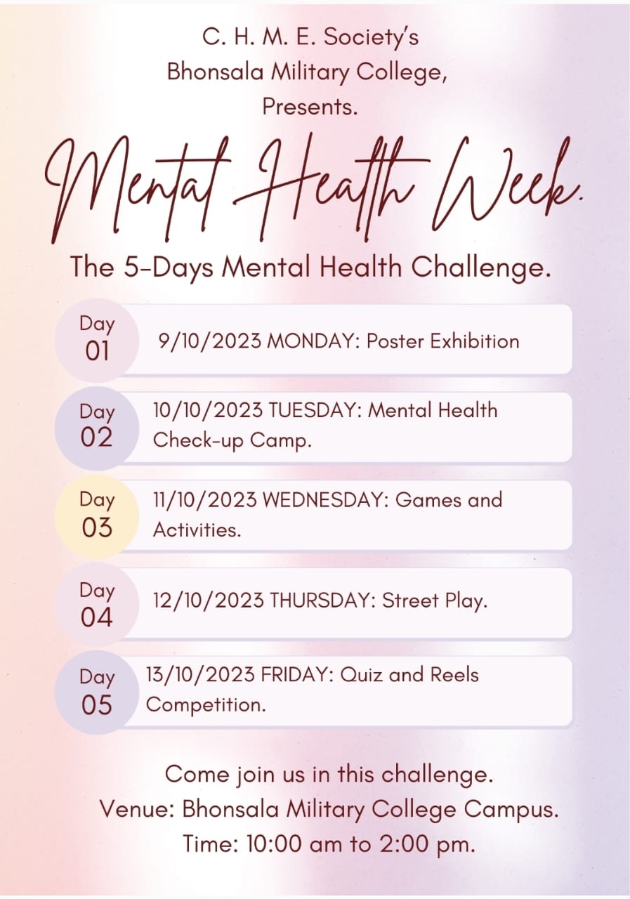 Mental health week