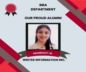 our proud alumni