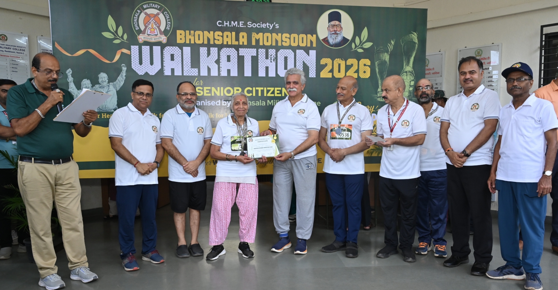 Prize Distribution walkathon